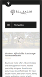 Mobile Screenshot of boulevardmotel.com.au